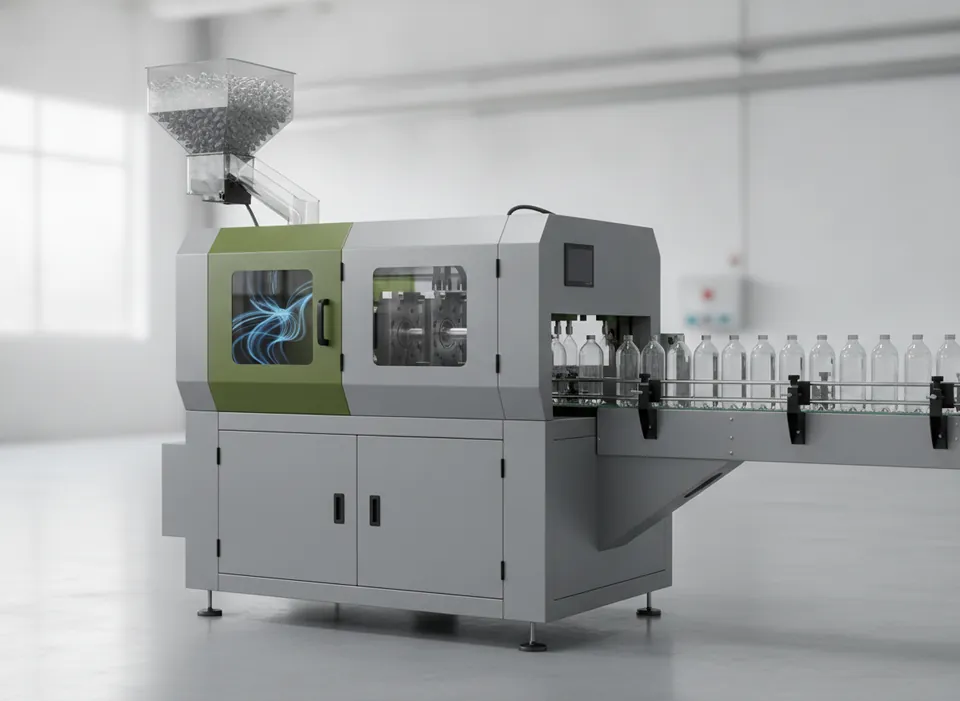 4-Cavity PET Stretch Blow Moulding Machine