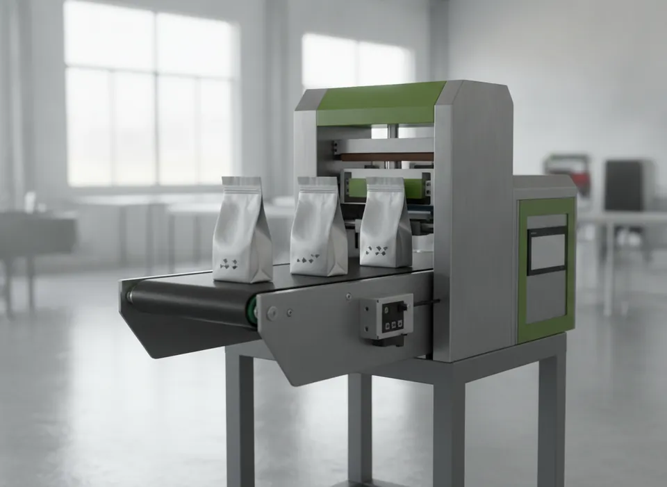 Continuous Band Sealer with Date Coder