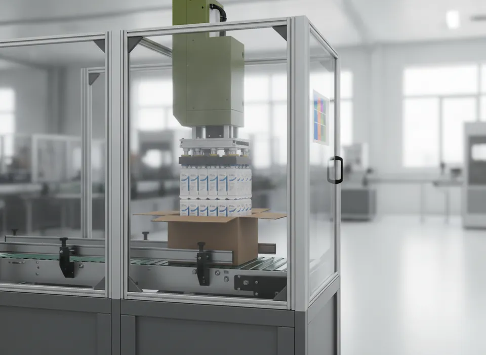 Pick-and-Place Case Packer