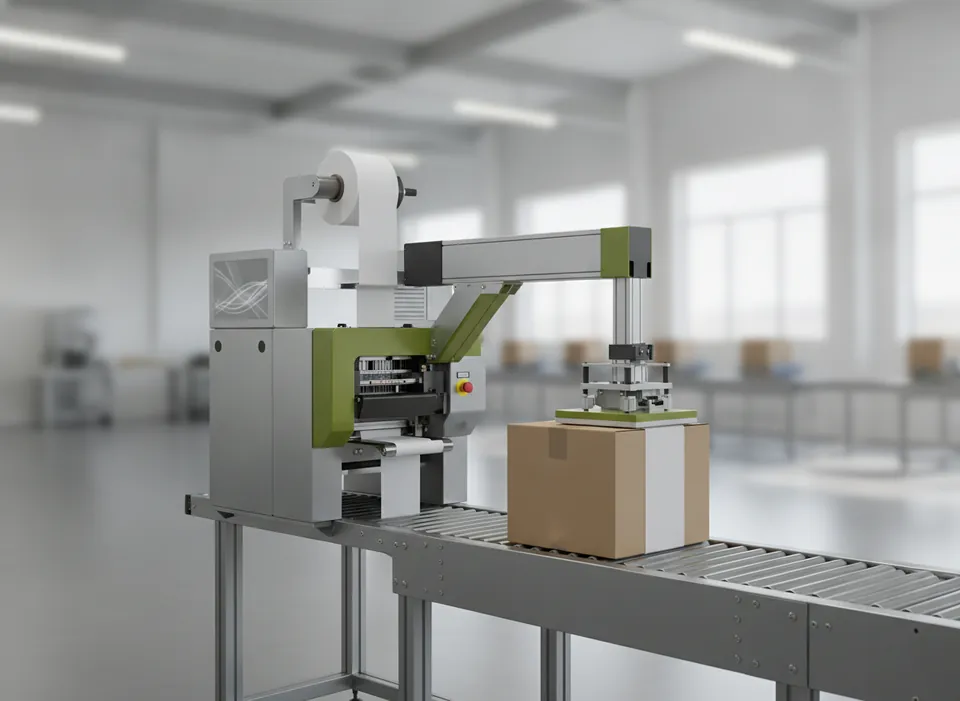 Tamp Print-and-Apply Labeller